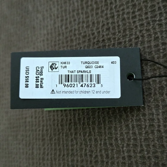 Kate Spade♠️ "That Sparkle" Turquoise🩵 Pendant Necklace - NWT - Picture 16 of 16